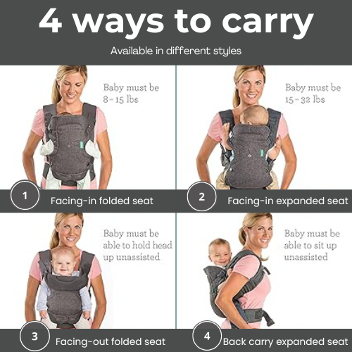 Advance 4-In-1 Baby Carrier .