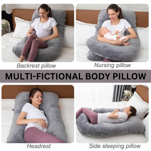 Full body pregnancy pillow for soon-to-be-moms.